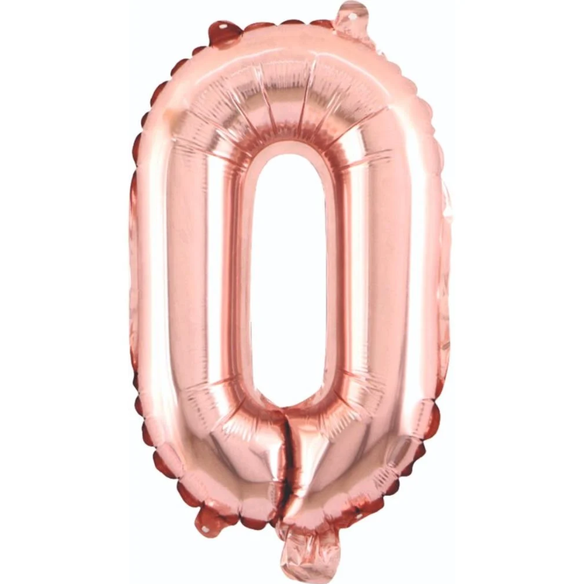 Folyo Balon Rose Gold 0 34 İnç 76 Cm